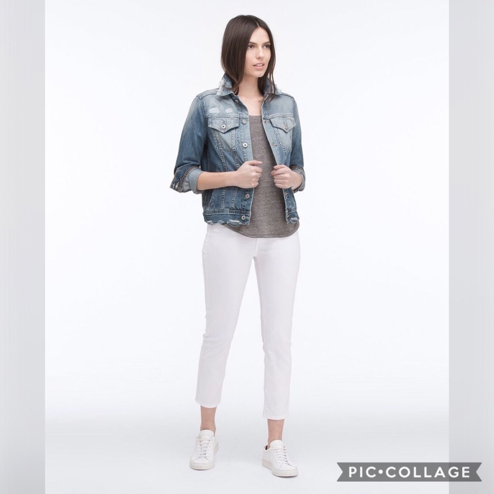 AG The Stilt Crop Cigarette Jean